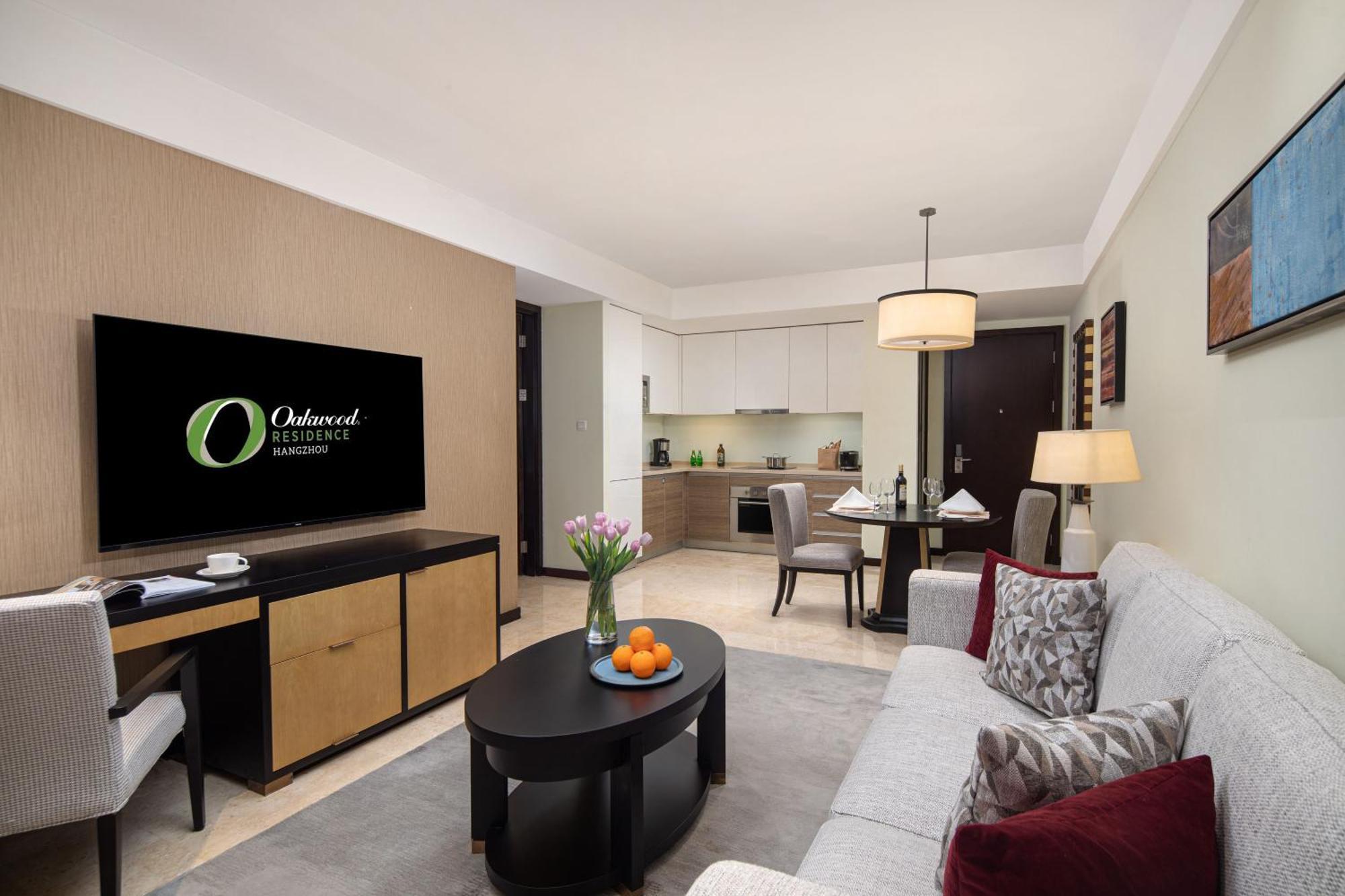 Oakwood Residence Ханчжоу Экстерьер фото
